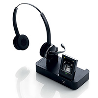 Jabra PRO 9465 Dual Earpiece Wireless Headset