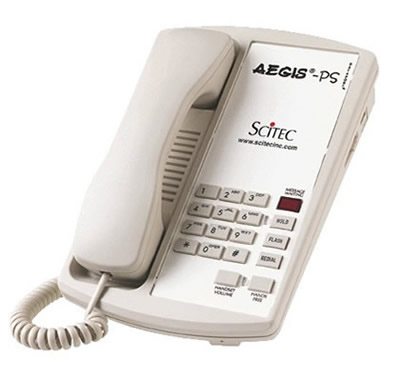 Scitec Aegis PS hotel telephones phones telephone