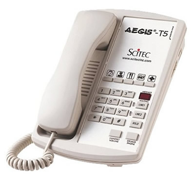 Scitec Aegis T5 hotel telephones phones telephone