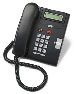 Nortel Norstar T7100 phone 7100 charcoal (black) telephone
