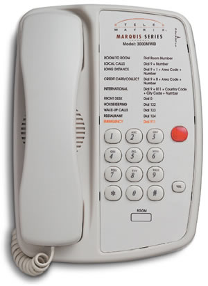 TeleMatrix Basic Hotel Phone